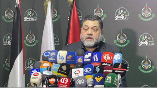 حماس تواصل الإشادة بموقف “أنصار الله” الداعم لغزة وتؤكد أن التصعيد الأمريكي في البحر الأحمر هو لحماية “إسرائيل”
