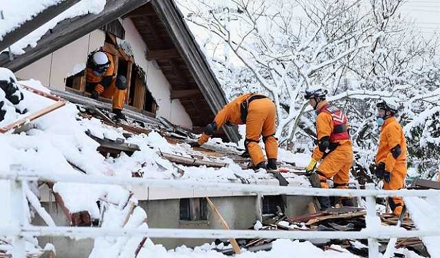 161 قتيلا و103 مفقودين في حصيلة جديدة لزلزال اليابان