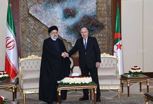 الرئيس الجزائري يثمن مواقف القيادة الإيرانية الداعمة للشعب الفلسطيني في ظل صمت وتواطؤ مُخزٍ لبعض الدول