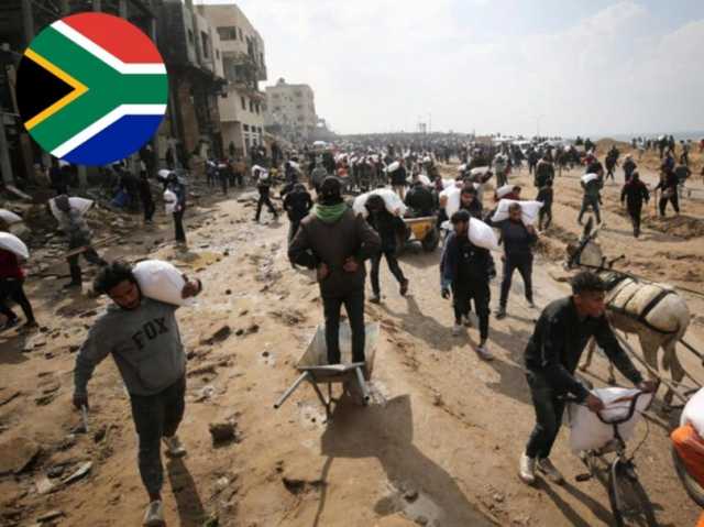 جنوب أفريقيا تدعو لاستخدام “القوة العسكرية” لكسر الحصار على غزة