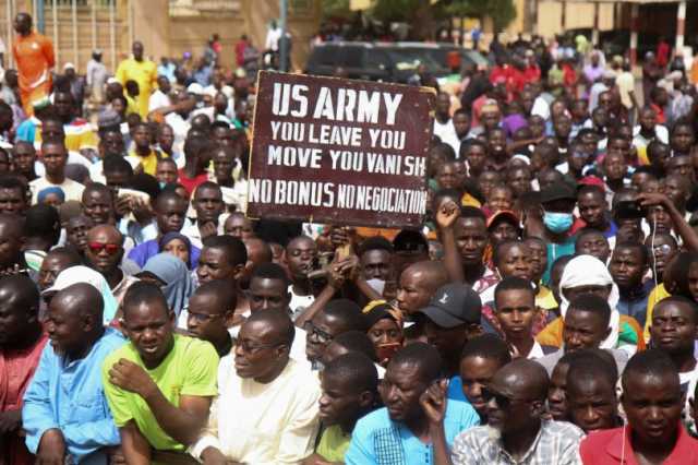 تظاهرات في النيجر للمطالبة برحيل القوات الأمريكية