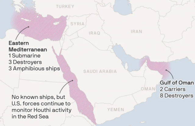 “أكسيوس”: الولايات المتحدة بلا قطع بحرية في البحر الأحمر