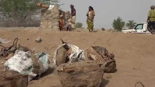 العثور على مفاجأة صادمة داخل بئر في إحدى القرى غربي اليمن (فيديو)