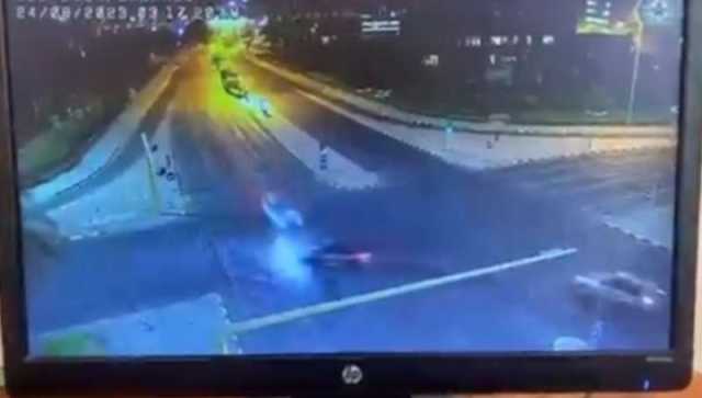 أول فيديو للحظة الحادث المرعب للمشهورة الكويتية أثناء قيادة السيارة بسرعة عالية تحت تأثير الكحول