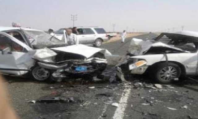 حادث مروري مروع يمهي حياة أسرة يمنية من 7 أفراد
