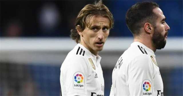 غضب الاعب ”لوكا مورديتش ”من ”أنشيلوتى” مدرب ريال مدريد