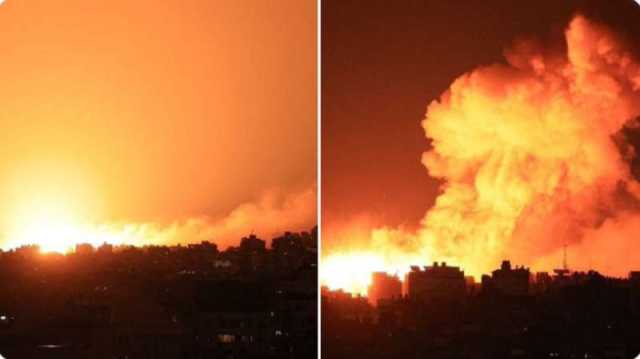 عاجل: إسرائيل تدمر حي الكرامة السكني في غزة بسيل من الغارات