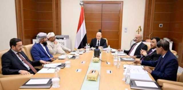 أول تعليق لمجلس القيادة الرئاسي اليمني على الحرب في فلسطين