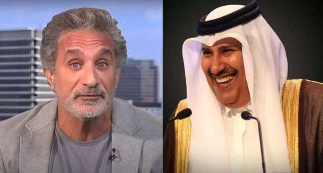 حمد بن جاسم يوجه رسالة لـ‘‘باسم يوسف’’ بعد موقفه البطولي بشأن غزة