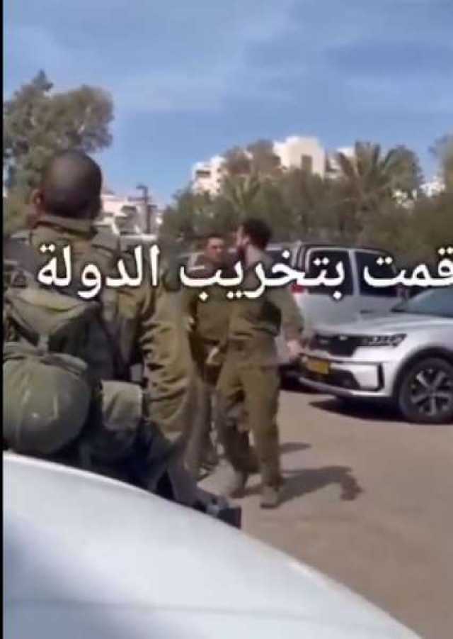 بالفيديو.. هجومً من أحد الجنود الإسرائيلين على رئيس الوزراء ”نتنياهو”..أنت خربت دولة إسرائيل
