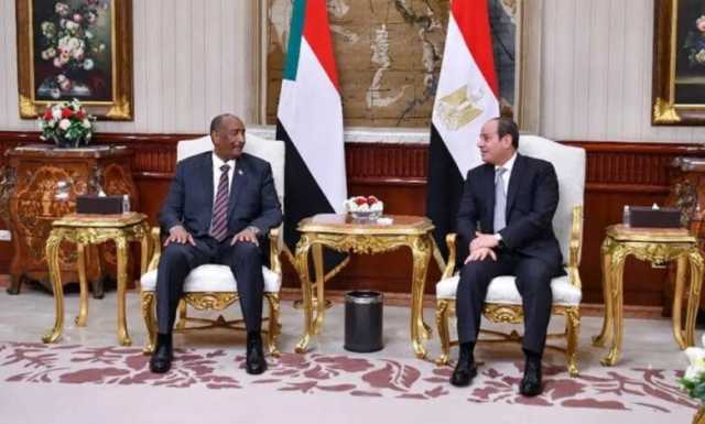 رئيس مجلس السيادة والرئيس المصري يبحثان تطورات الأوضاع في السودان والعلاقات الثنائية