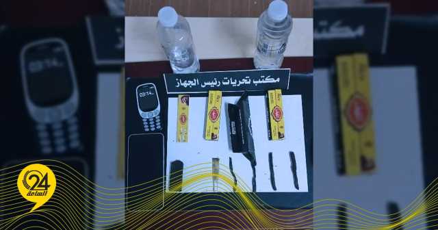 ضبط تاجري مخدرات بحوزتهما مواد مسكرة وحشيش في بنغازي