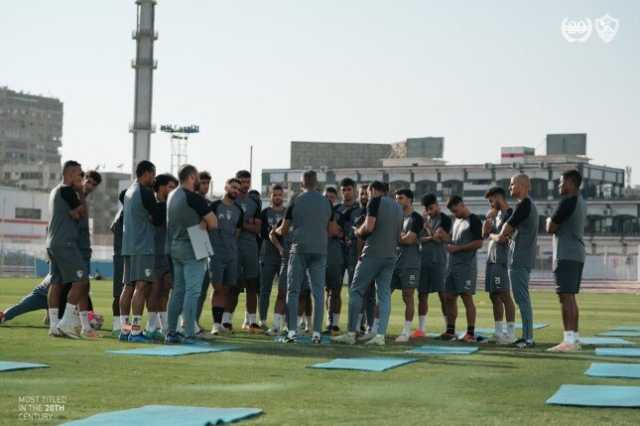 تفاصيل جلسة جوميز مع لاعبي الزمالك قبل انطلاق الموسم الجديد