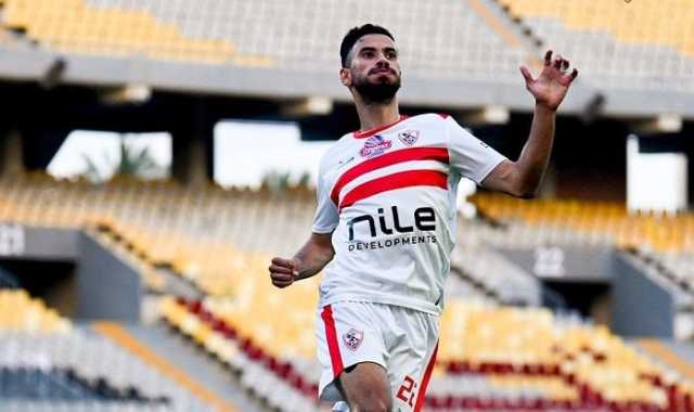 ناصر ماهر خارج مباراة الزمالك وسموحة بقرار من جوميز