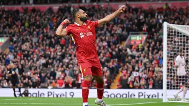 بعد هدف محمد صلاح اليوم.. رقم قياسي جديد للفرعون مع الريدز