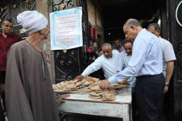 حملة فجرية.. 10 محاضر لإنتاج خبز غير مطابق للمواصفات في حملة محافظ المنيا