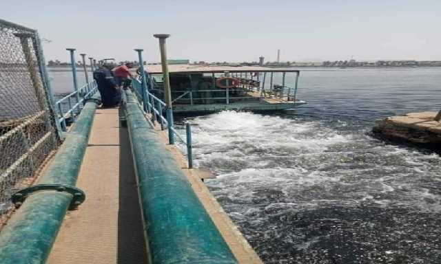 استجابة ل'بوابة الإسبوع ' تطهير نهر النيل بالقرب من مرشح السباعية غرب بإدفو