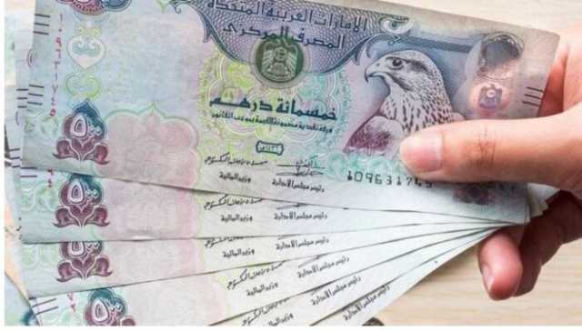 سعر الدرهم الإماراتي في مصر اليوم.. الأحد 1 سبتمبر 2024