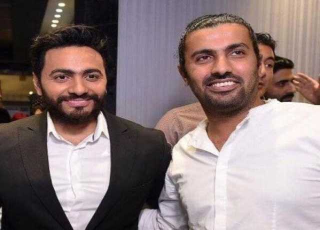 «أكتر حد جبر بخاطري».. تامر حسني يوجّه رسالة شكر لـ محمد سامي (صورة)