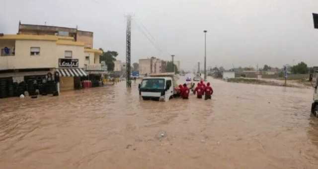 بسبب السيول.. فصل الكهرباء عن مدينة سبها الليبية