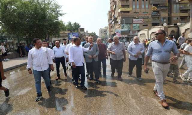 محافظ القاهرة يُفاجئ حى حلوان بزيارة تفقدية لمتابعة إزالة الإشغالات