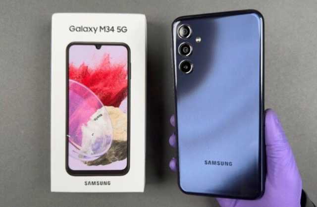 «بطارية جبارة».. أسعار ومواصفات هاتف سامسونج الجديد Samsung Galaxy M34