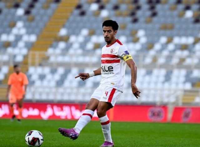 اختبار طبى لعمر جابر بالزمالك قبل مواجهة بيراميدز