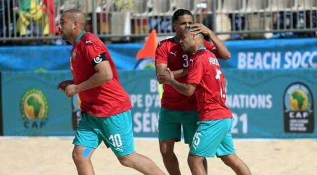 كأس أمم إفريقيا للكرة للشاطئية.. المغرب تفوز على تنزانيا (4ــ3)