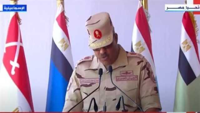 قائد الجيش الثاني الميداني للمصريين: نراقب ما يحدث حولنا ونعرف متى نتواجد