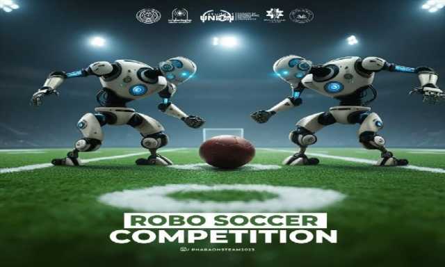 منافسة شرسة بين الروبوتات بجامعة حلوان.. من سيفوز بكأس Robo Soccer؟'