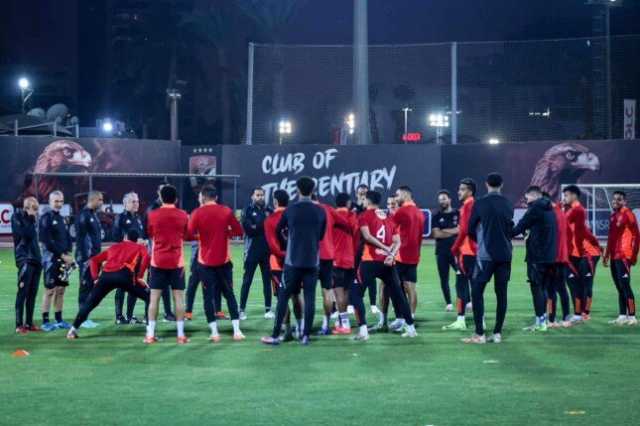 الأهلي يواصل استعداداته لمباراة الاتحاد السكندري في الدوري الممتاز