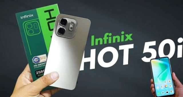 «مقاوم للغبار ورذاذ الماء».. تعرف على مواصفات هاتف infinix hot 50i الجديد