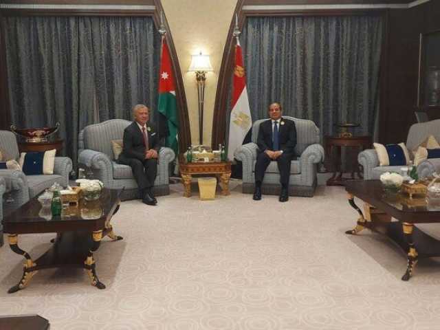 الرئيس السيسي والملك عبد الله يؤكدان رفض التهجير وتصفية القضية الفلسطينية