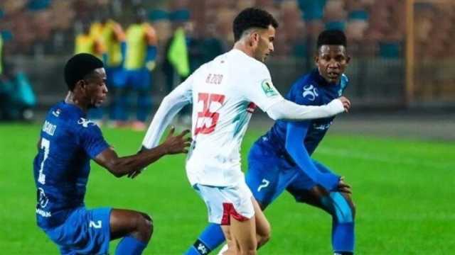 شوط أول سلبي بين الزمالك وبلاك بولز في الكونفدرالية