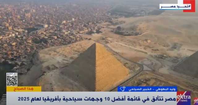 خبير سياحي: وجود مصر ضمن أفضل 10 وجهات سياحية بأفريقيا «واقع حقيقي»