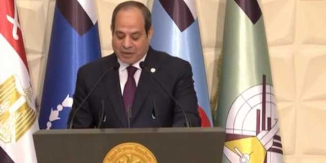 الرئيس السيسي: إننا نرى اليوم نتائج هذه التضحيات واضحة في كل ربوع مصر