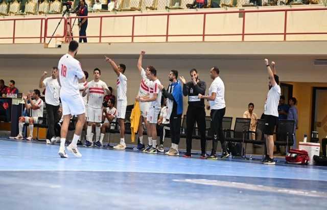 الزمالك يهزم مضر السعودي ويتأهل لنهائي البطولة العربية لليد