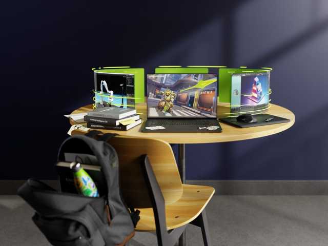 الحواسيب المحمولة من NVIDIA GeForce RTX40-series تدعم التعلم بالذكاء الاصطناعي