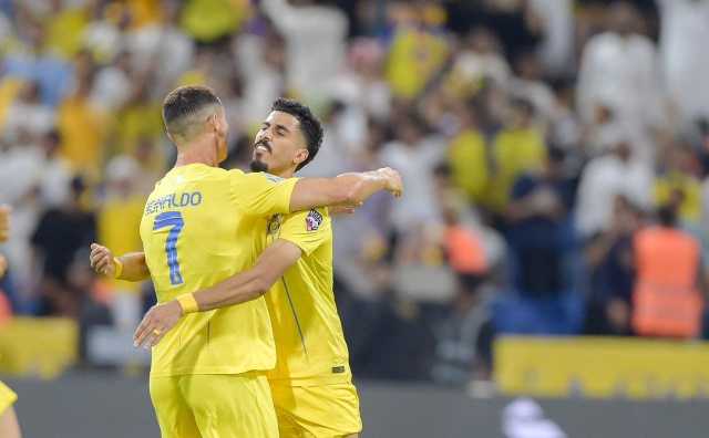 فرحة جنونية من البرتغالي.. هدف رونالدو الثاني أمام الهلال السعودي (فيديو)