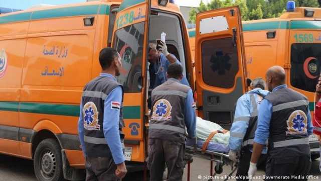 حادث مروع.. مصرع شابين دهستهما سيارة فارهة بالتجمع