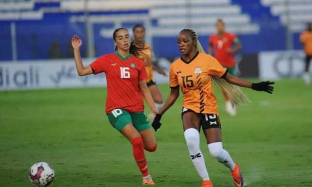المنتخب المغربي النسوي يفوز على زامبيا ويضع قدما في الأولمبياد
