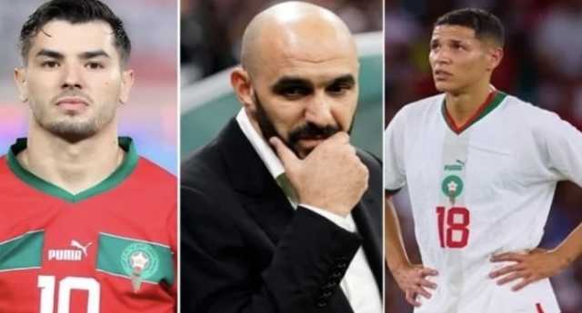 إبراهيم دياز يورط الركراكي مع أمين حارث