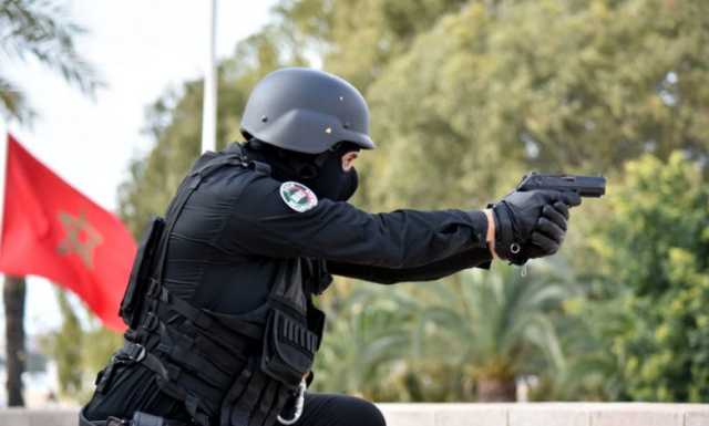 شرطي يستعمل السلاح أمام جانح ببرشيد