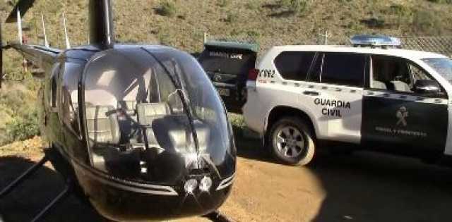 إدانة عصابة هربت المخدرات على متن “هليكوبتر” من المغرب لإسبانيا