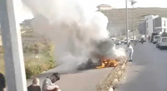 شهيد وإصابة 3 طلاب باستهداف سيارة على طريق كفردجال جنوب لبنان