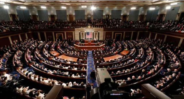 عاجل : نواب في الكونغرس الأمريكي يطالبون بوقف إطلاق النار في غزة
