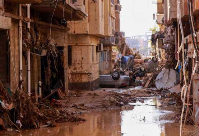 عاجل : سيول ليبيا تدمر رُبع مدينة درنة