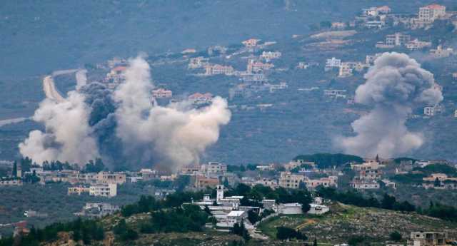 غارات للاحتلال وقصف مدفعي مكثف على بلدات جنوب لبنان
