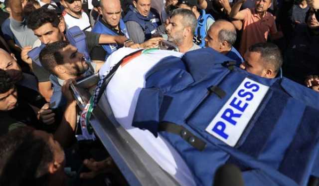 ارتفاع عدد الصحفيين الشهداء في غزة إلى 136