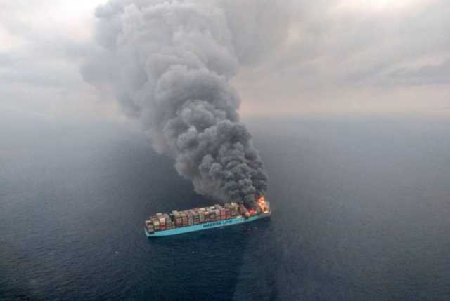 القيادة المركزية الأميركية: سفينة الحاويات ميرسك تعرضت لهجوم صاروخي بالبحر الأحمر